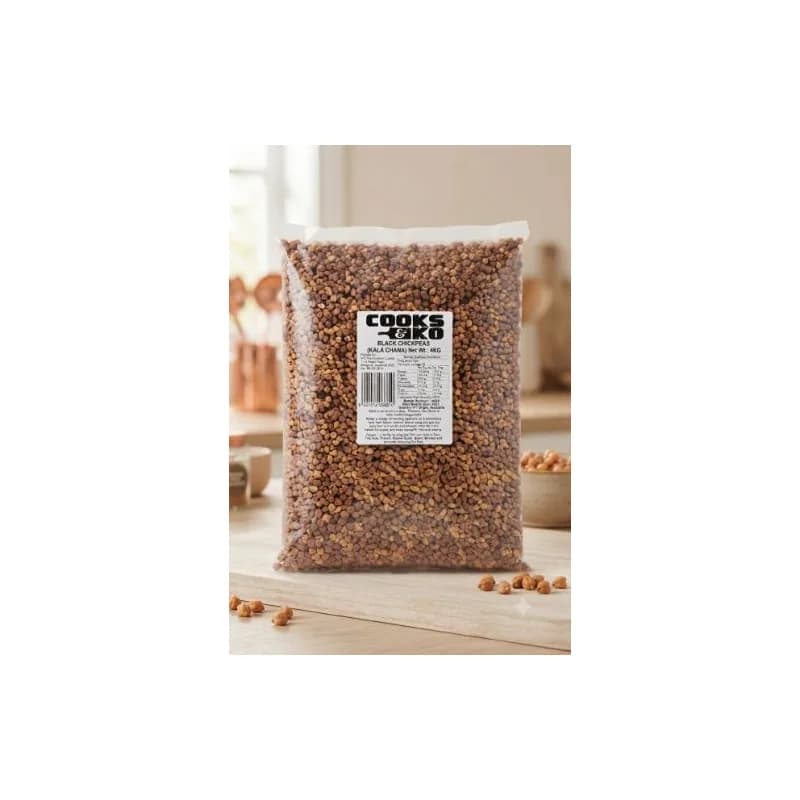 Black Channa / Black Chickpeas (Cooks & Co) 4 kg