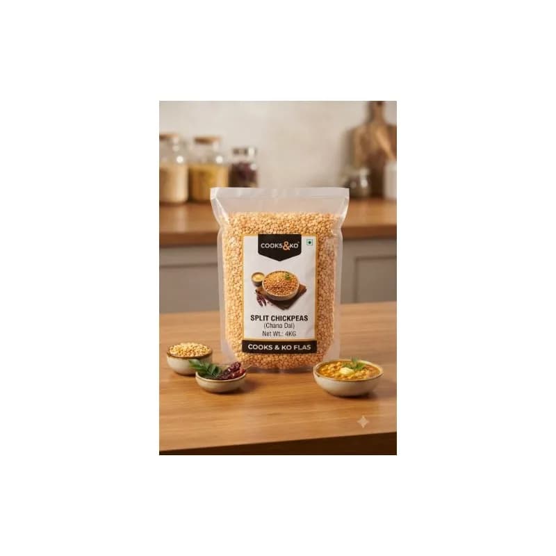 Channa Dal / Split Chickpeas (Cooks & Co) 4 kg