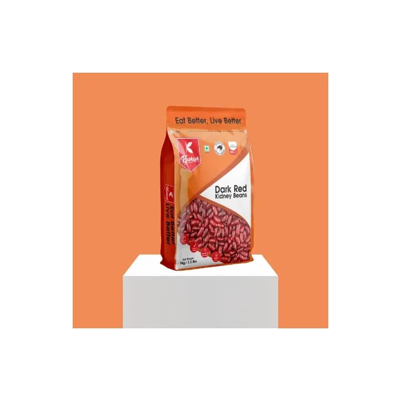 Dark Red Kidney Beans/Rajma (Kashish) 1 kg