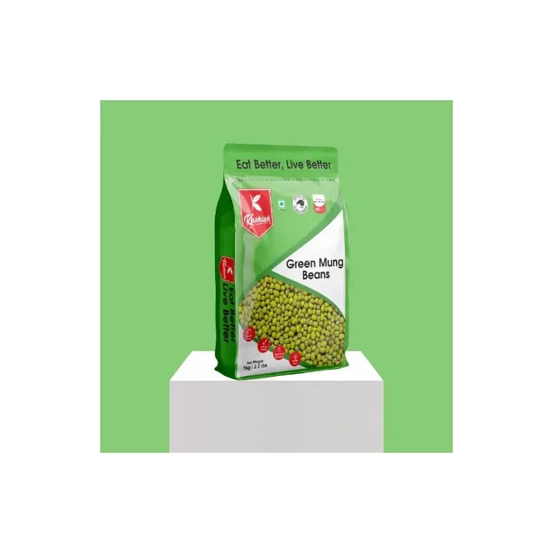 Moong Whole/ Cherupayar 1 kg (Kashish) 1 kg