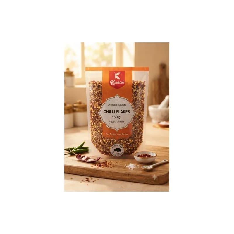 Red Chilli Crushed / Flakes (Kashish) 150 gm