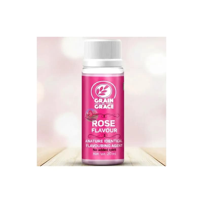 Rose Flavor Food Essence ( Grain N Grace) 20 ml