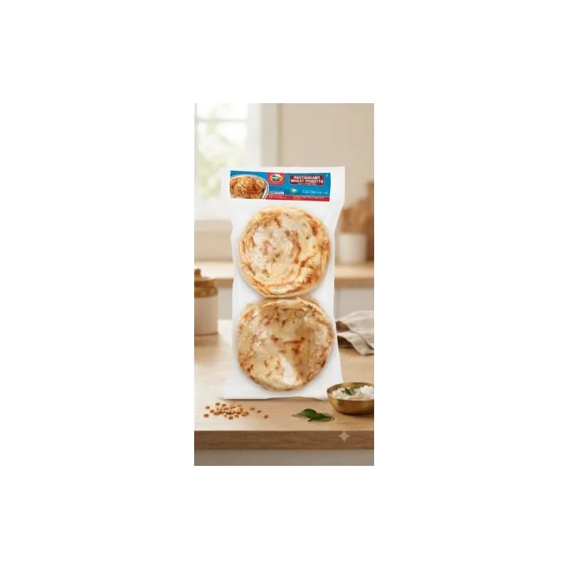 Restaurant Wheat Porotta (Daily Delight) 2 kg