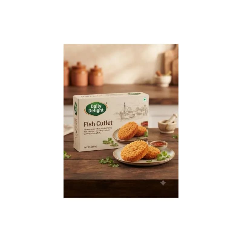 Fish Cutlet (Daily delight) 350g
