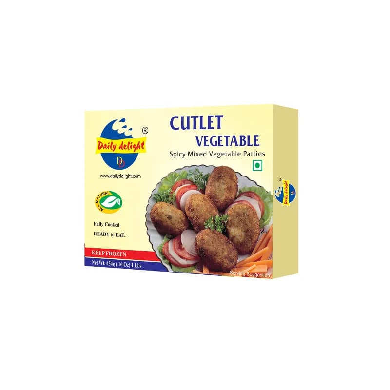 Vegetable Cutlet (Daily Delight) 350 g