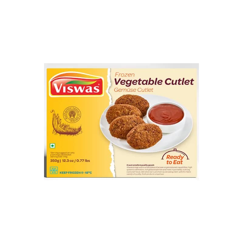 Vegetable Cutlet (Viswas) 350 g