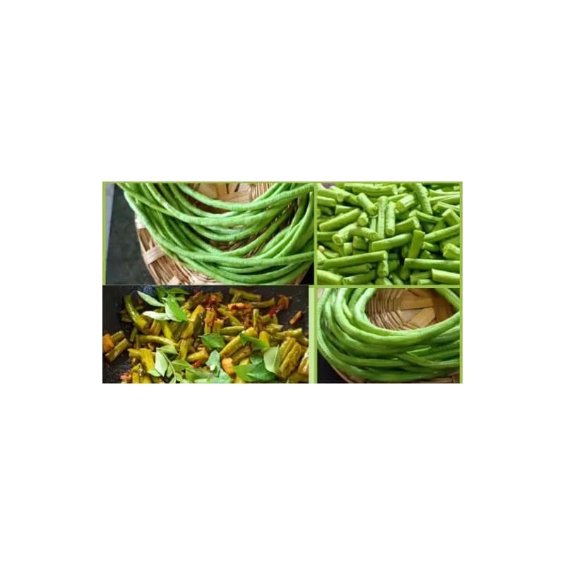 Long Beans Cut / Achinga Payar (Vishnu Bhavan) 400g