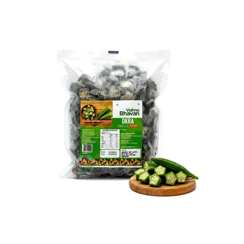 Okra Cut / Vendakka (Vishnu Bhavan) 400g