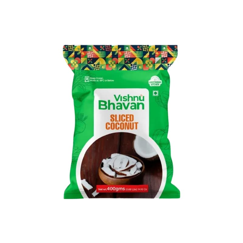 Sliced Coconut (Vishnu Bhavan) 400g