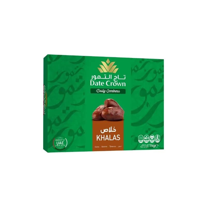 Dates Crown Khalas(Al Qaswa) 1Kg