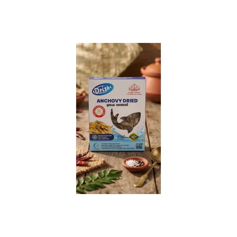 Dried Anchovy Whole (Drish) 100 gm
