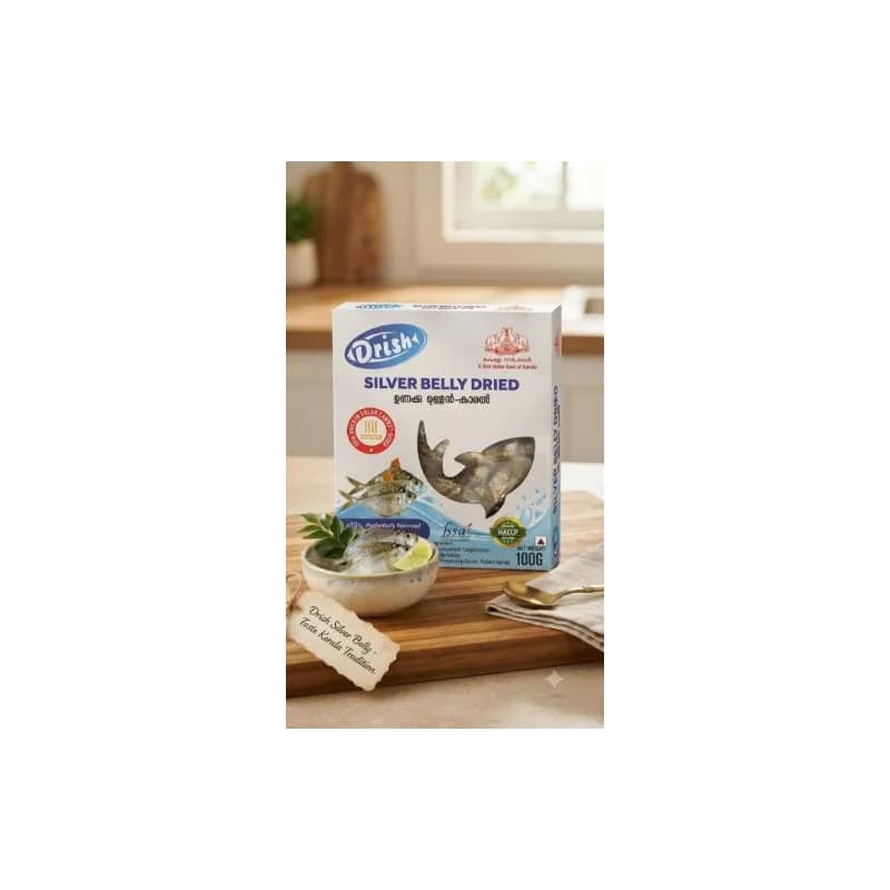 Dried Sliverbelly Fish 100 gm