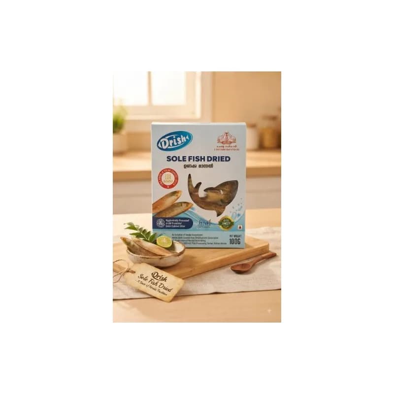 Dried Sole Fish (Drish) 100 gm