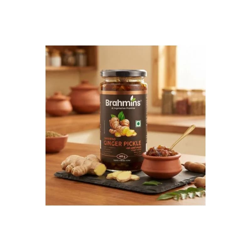 Ginger Pickle (Brahmins) 400 g