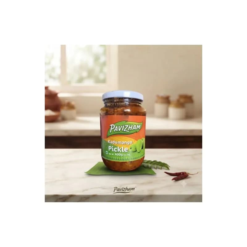 Kaduku Mango Pickle (Pavizham) 400 g