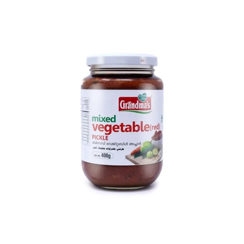 Mixed veg Pickle White (Grandma's) 400g