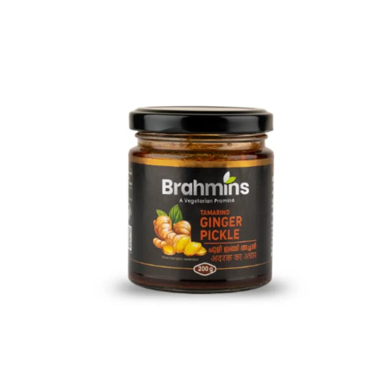 Puliyinchi / Ginger Pickle (Brahmins) 400 g