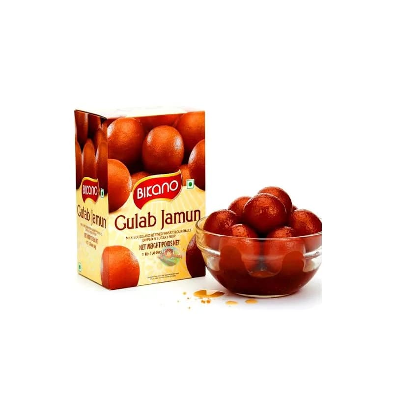 Gulab Jamun(Bikano) 1kg (12pcs)