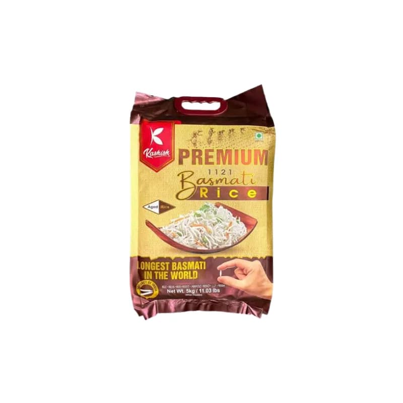 Basmati Rice, Premium (Kashish) 5 kg