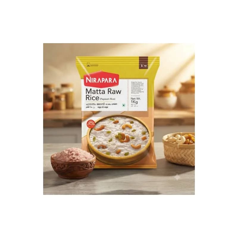 Payasam Rice / Red Raw Rice (Nirapara) 1 kg