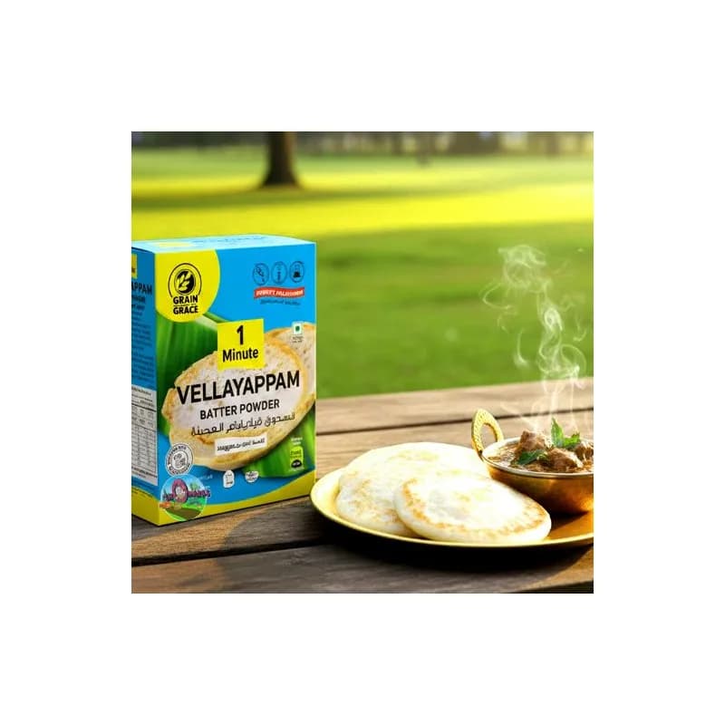 1 Minute Vellappam Batter Powder ( Grain N Grace) 500g