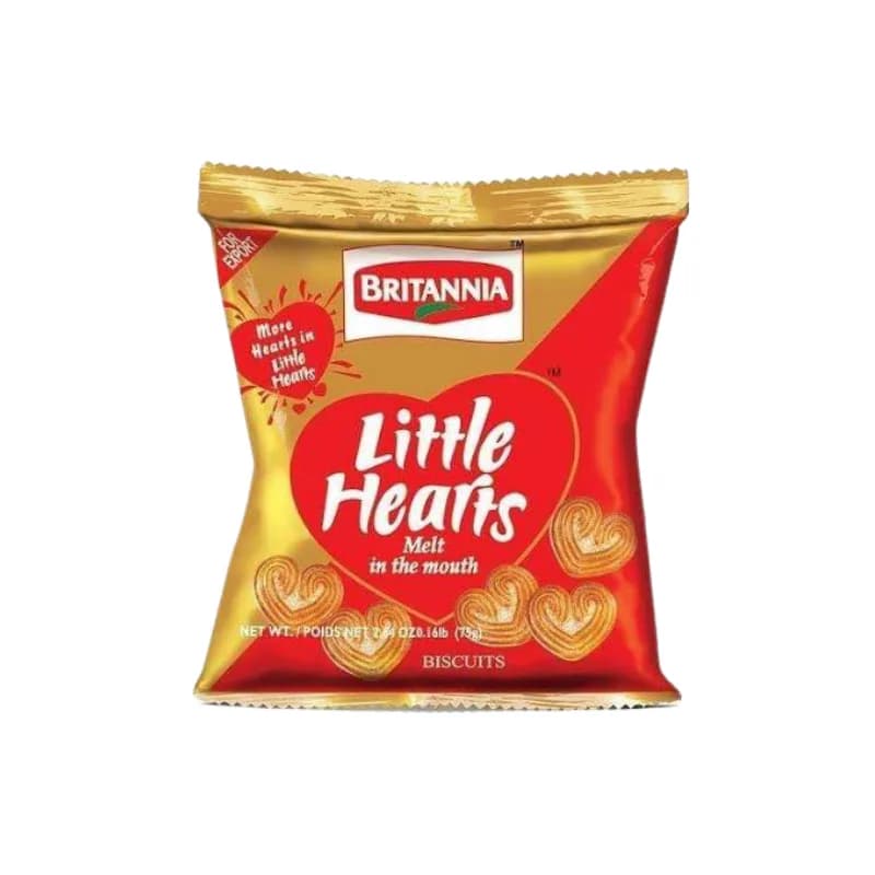 Little Hearts (Britannia) 75g