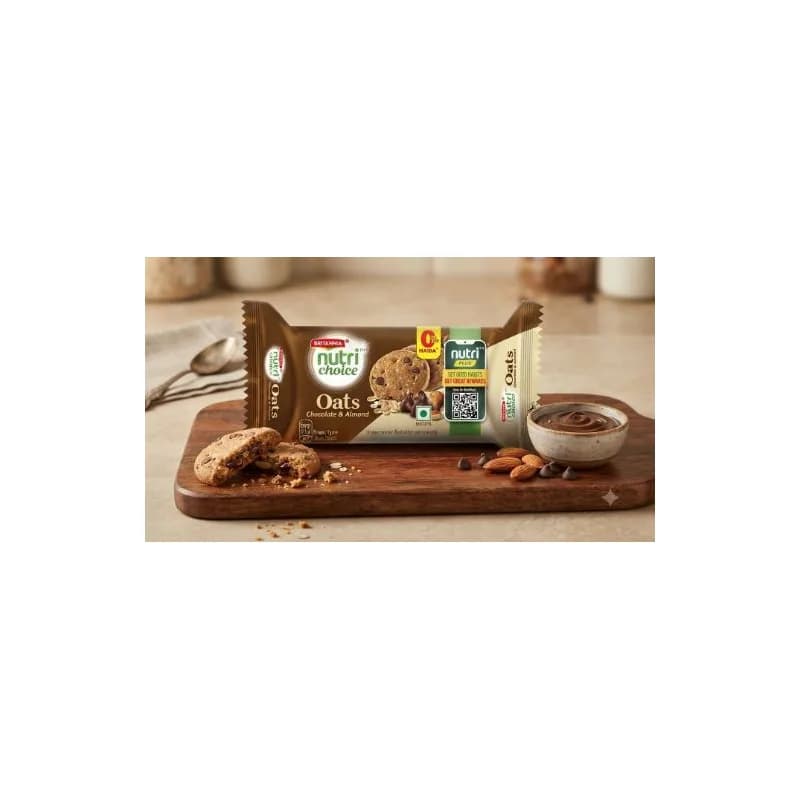 Nutri Choice Oats Choco Almond Biscuits (Britannia) 450 g