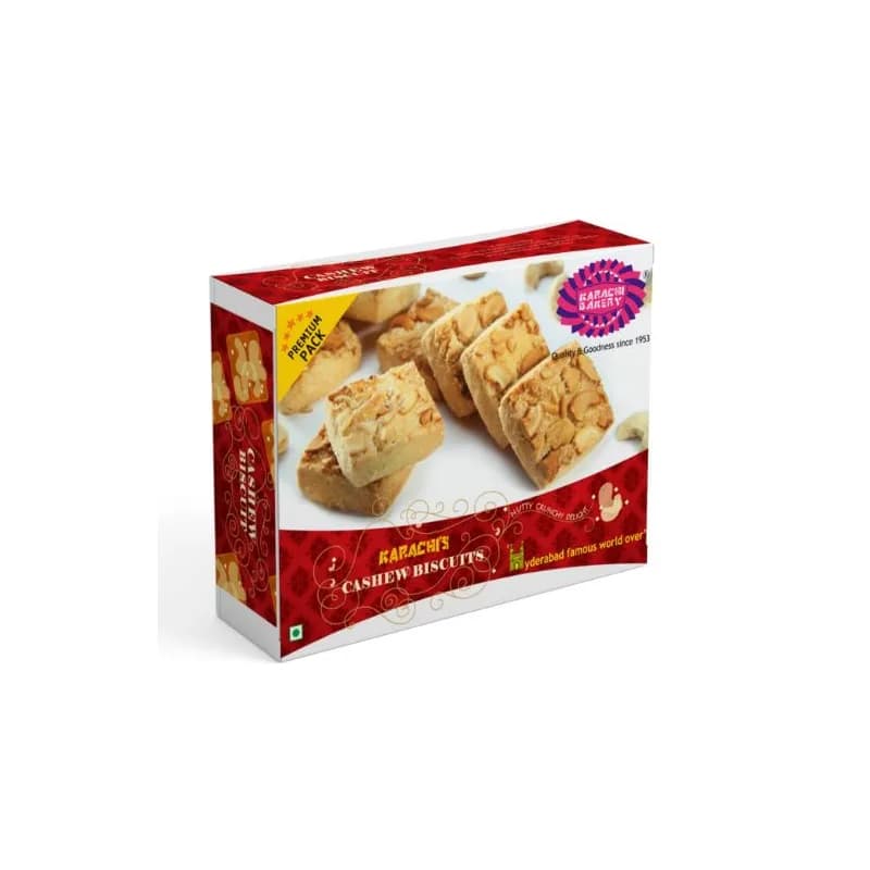Premium Cashew Biscuits (Karachi) 400 gm