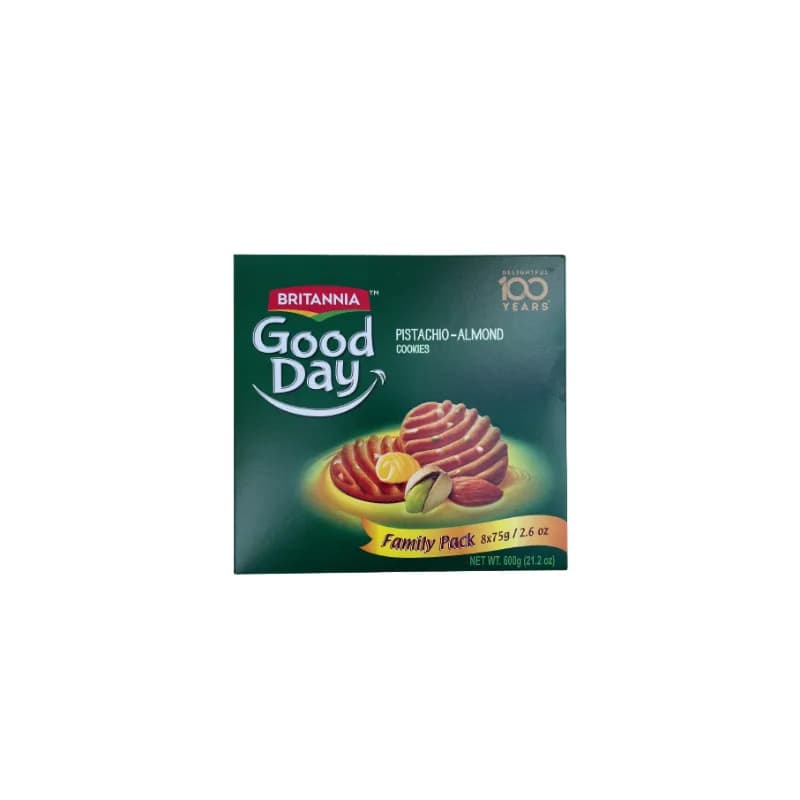 Good Day Almond Cookies (Britannia) 600g