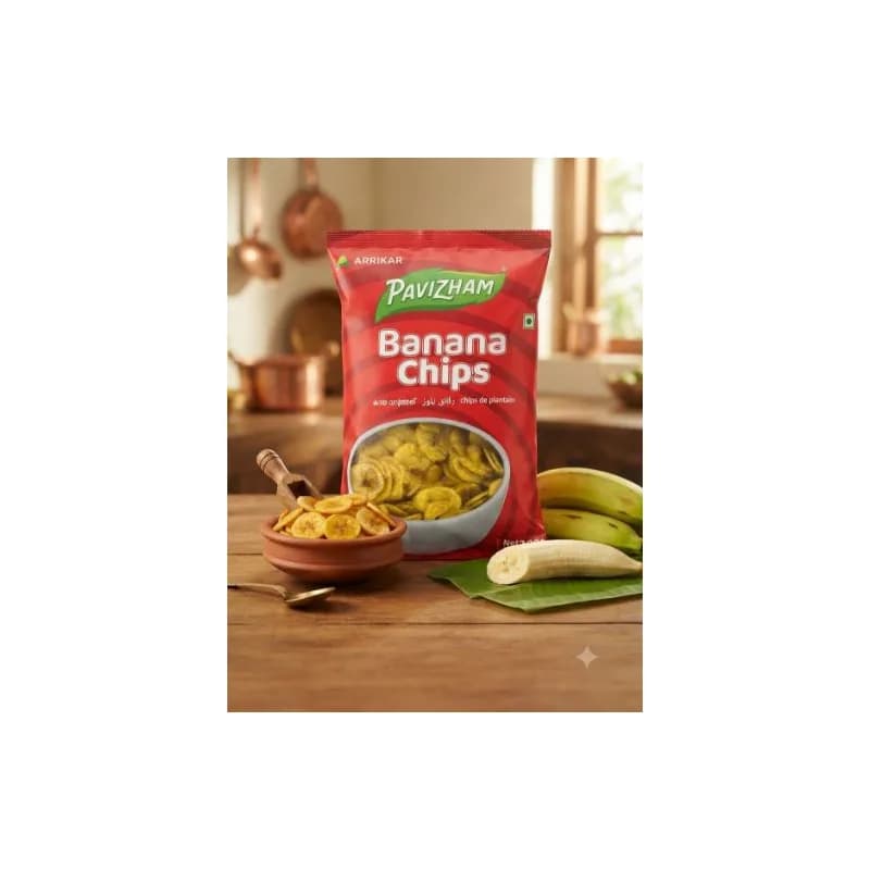 Banana Chips (Pavizham) 200 g
