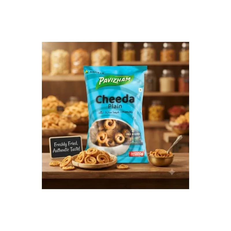 Cheeda Plain (Pavizham) 200gm