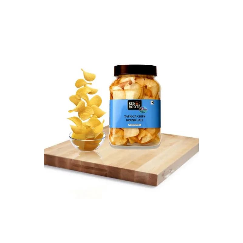 Tapioca Chips Round (Sun Roots) 200g